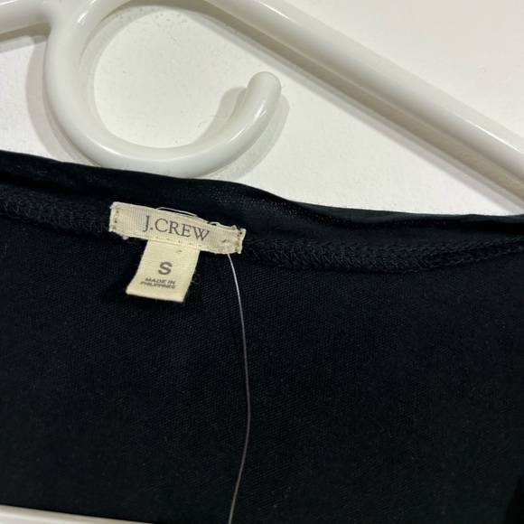 J.Crew NWT Dark Navy Ruffle Front Tank Top Women’s Size Small - Picture 4 of 5